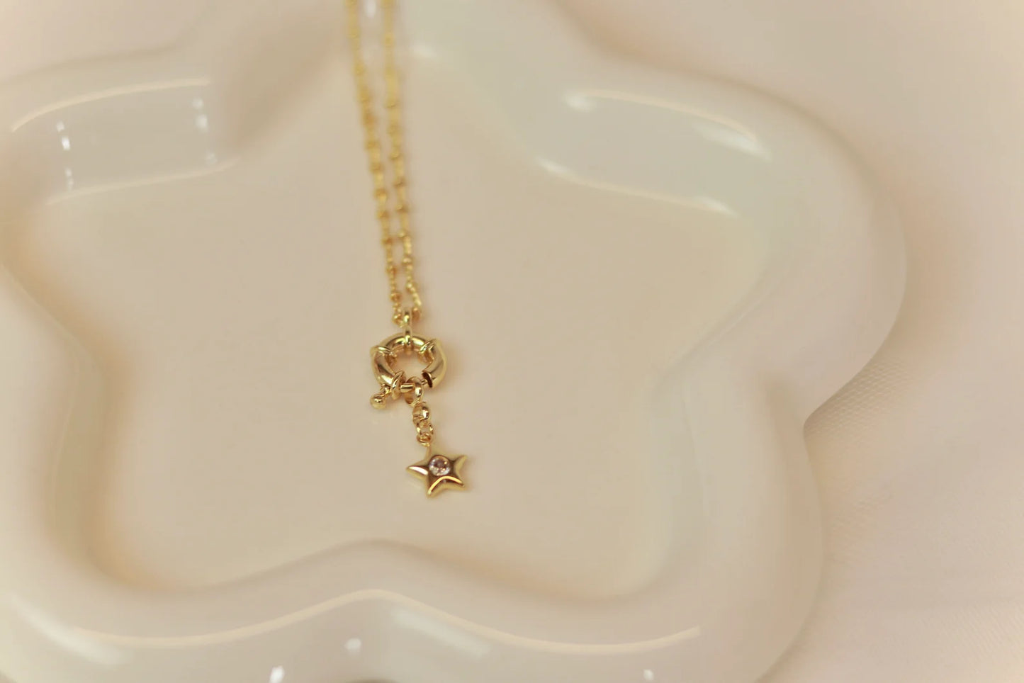 star & clasp necklace